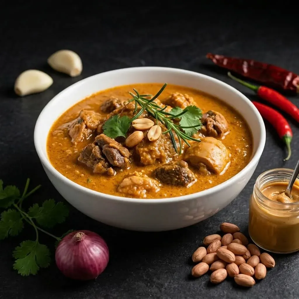 Chicken with Peanut Sauce